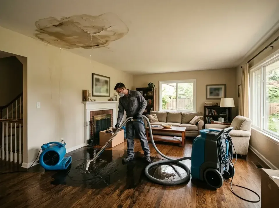 attic-pipe-burst-ceiling-drip-008 — frequently asked questions, Water Damage Restoration & Carpet Care in Colton, CA